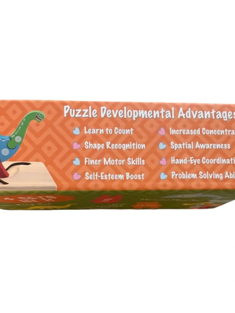 Montessori Wooden Puzzles with Carrying Bag (4 Pack) NIB